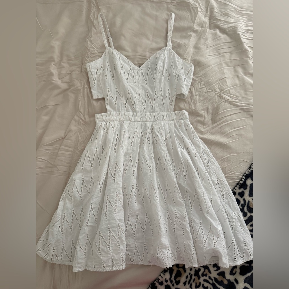 Sam Edelman White Eyelet Top